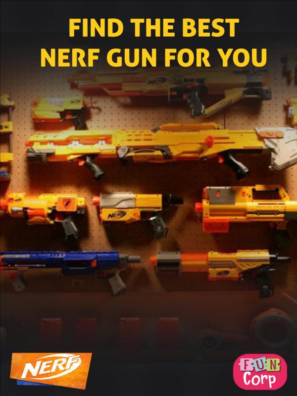 Find The Best Nerf Gun For You