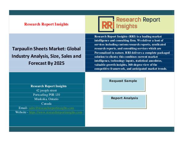 Increasing Demand for Tarpaulin Sheets to Push Global Market Reven Tarpaulin Sheets Market