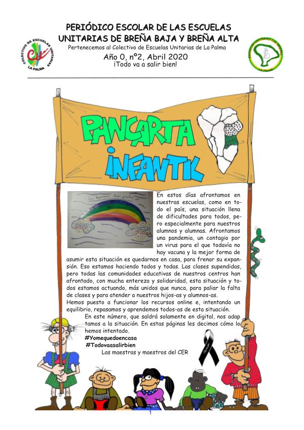 Pancarta Infantil nº2 -Abril 2020