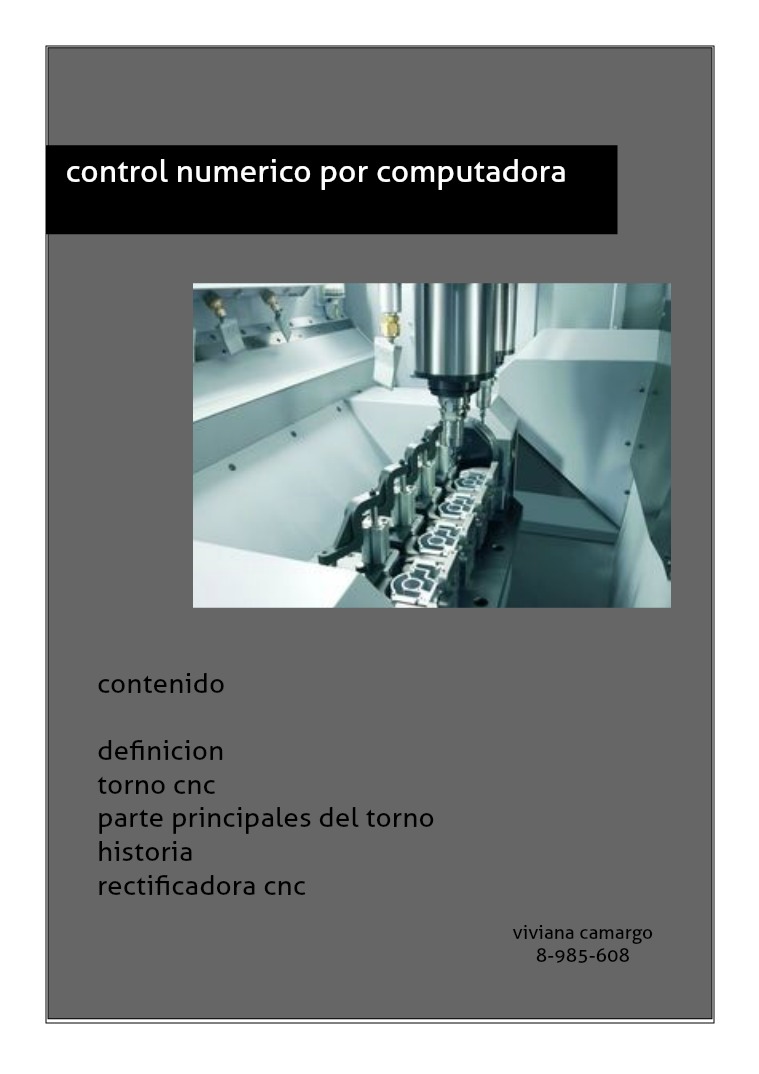 maquina de control numerico computarizado mecanizado cnc