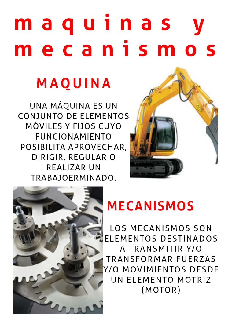 maquinas y mecanismos maquinas y mecanismos