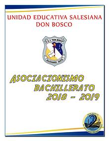 Revista Asociacionismo Bachillerato 2019