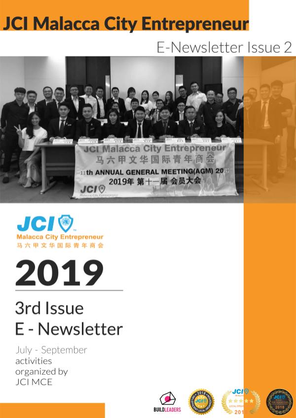 2019 JCI MCE E-newsletter Q3