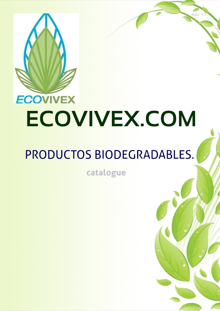 Ecovivex.com Catalogo Productos Biodegradables