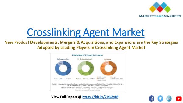 Chemical & Materials Trending Crosslinking Agent Market