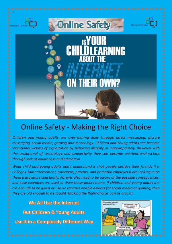 online safety education article