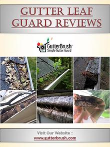 Do It Yourself Gutter Guards