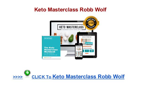 Robb Wolf Keto Masterclass review Keto Masterclass pdf Keto Masterclass Robb Wolf