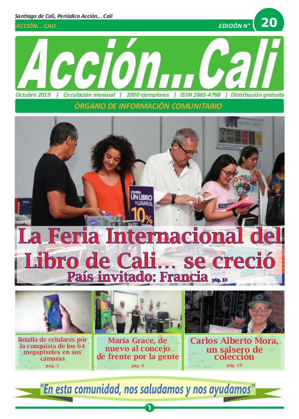 Periódico Acción... Cali 2019 Acción... Cali / Ed. 20 / Octubre