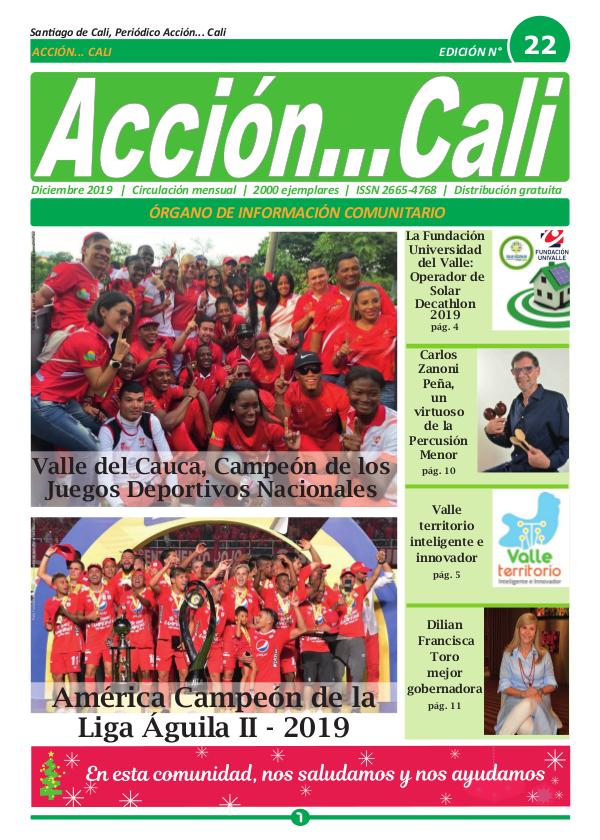 Periódico Acción... Cali 2019 Acción... Cali / Ed. 22 Diciembre