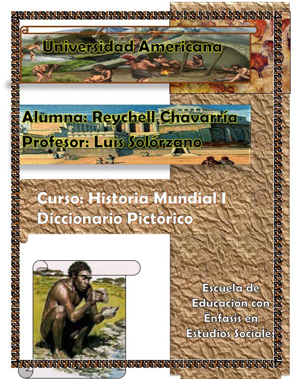 Mi primera publicacion Diccionario Pictórico