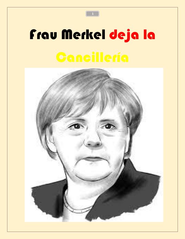 Adiós Angela Merkel Frau Merkel