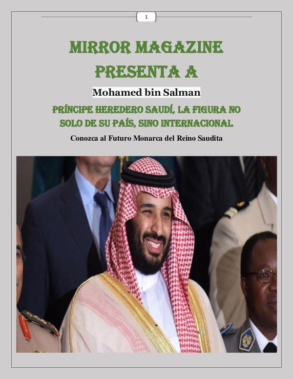 El Príncipe Saudí innovador y polémico Principe saudi