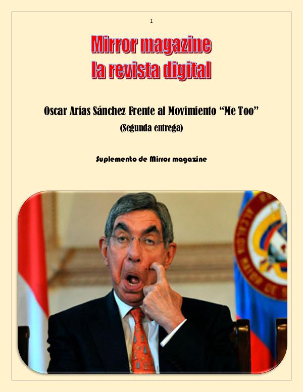 Arias Sánchez #2 Oscar Arias Sánchez suplemento
