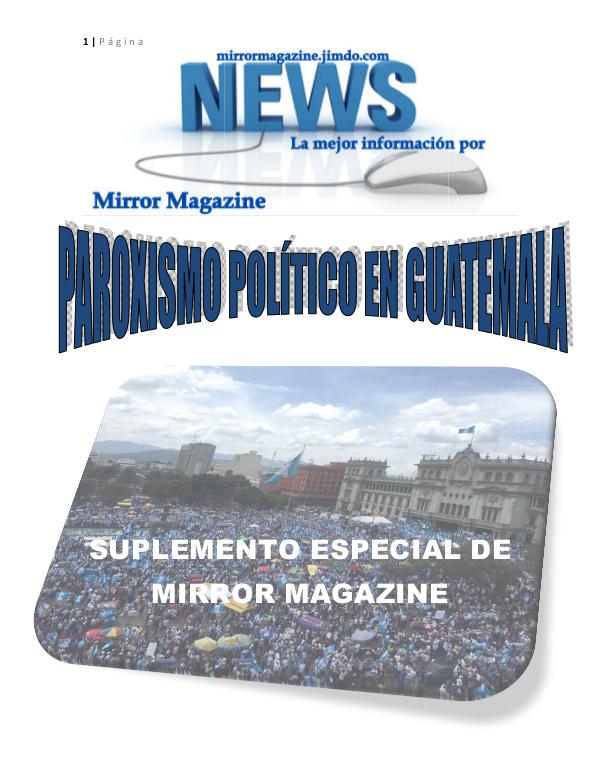 Paroxismo en Guatemala Guatemala Suplemento