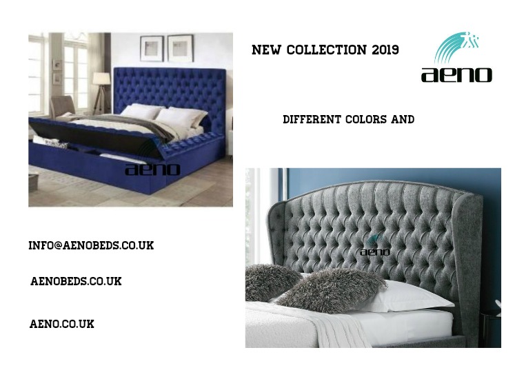 Aeno Bed collection 2019