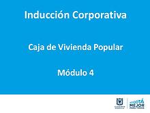 Inducción Corporativa CVP Mod4