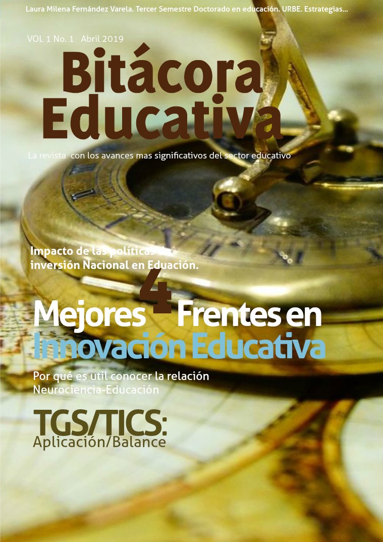 Revista Bitácora Educativa Volumen 1