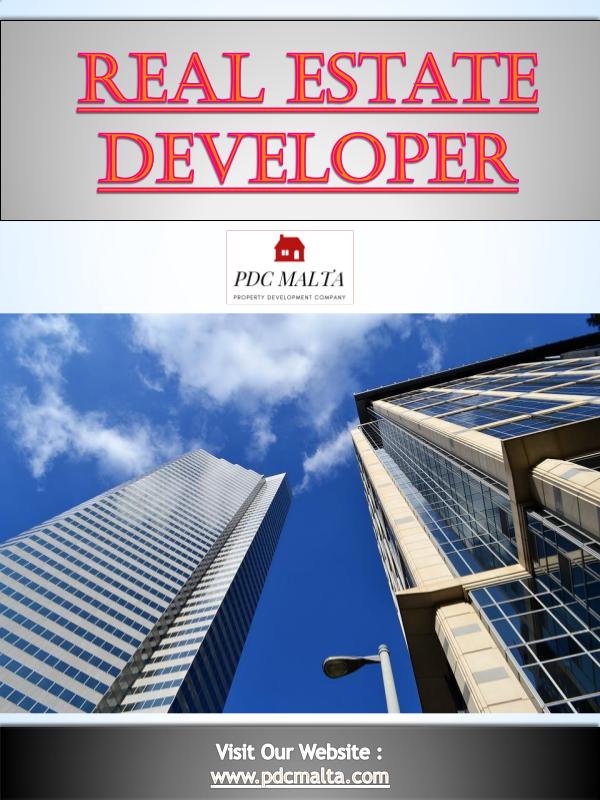 Real Estate Development Malta Real Estate Developer | Call - 356 9932 2300