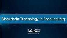 Blockchain Technology in Food Industry