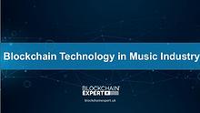 Blockchain Technology in Music Industry