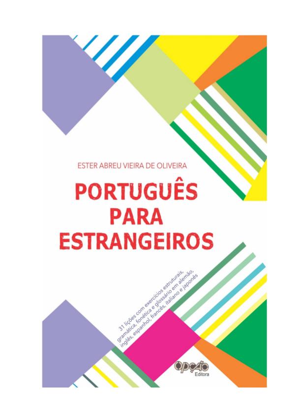 Português para estrangeiros- Gramática Básica do Português para