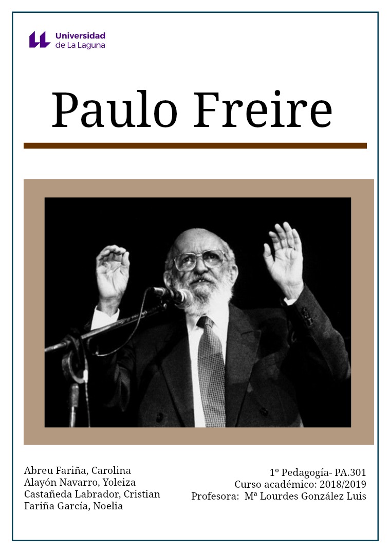 Paulo Freire Paulo Freire