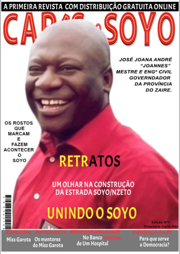 Primeira Edição da Revista Digital 1ª Edição Caras do Soyo