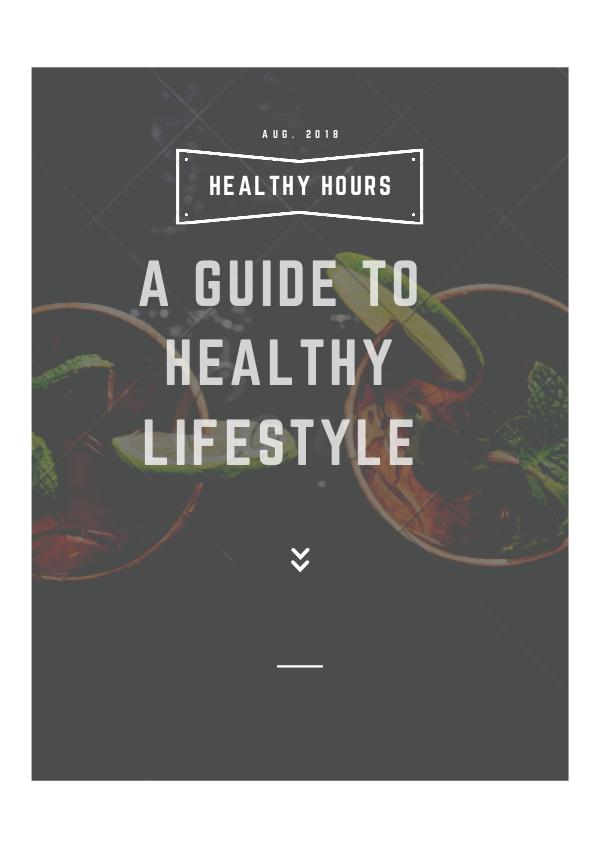 My first Publication healthy hour