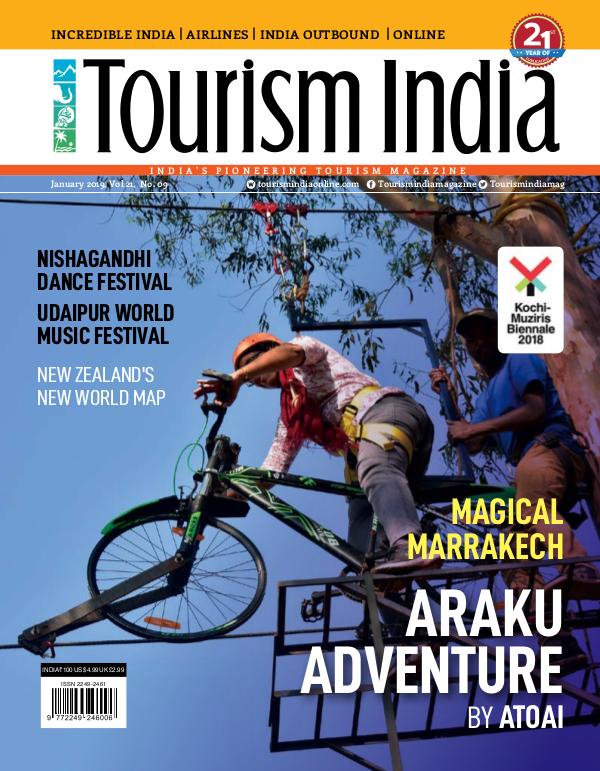 TOURISM INDIA MARCH 2019 Tourism India January 2019 IA