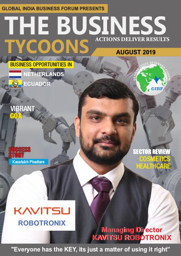 GIBF E Magazine AUG-SEPT-2019 GIBF The Business Tycoons Magazine  Aug-Sept