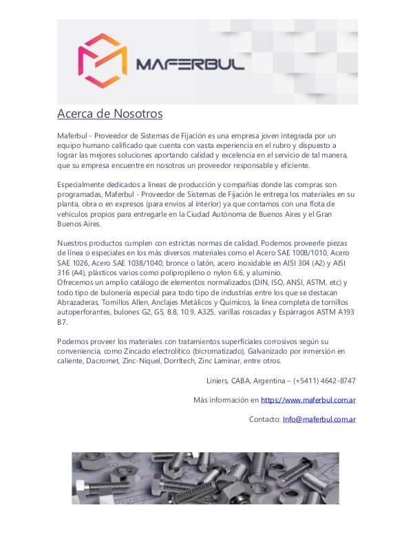 Catálogo de Tyrolit - Maferbul | Proveedor de Sistemas de Fijación CATALOGO TYROLIT - MAFERBUL