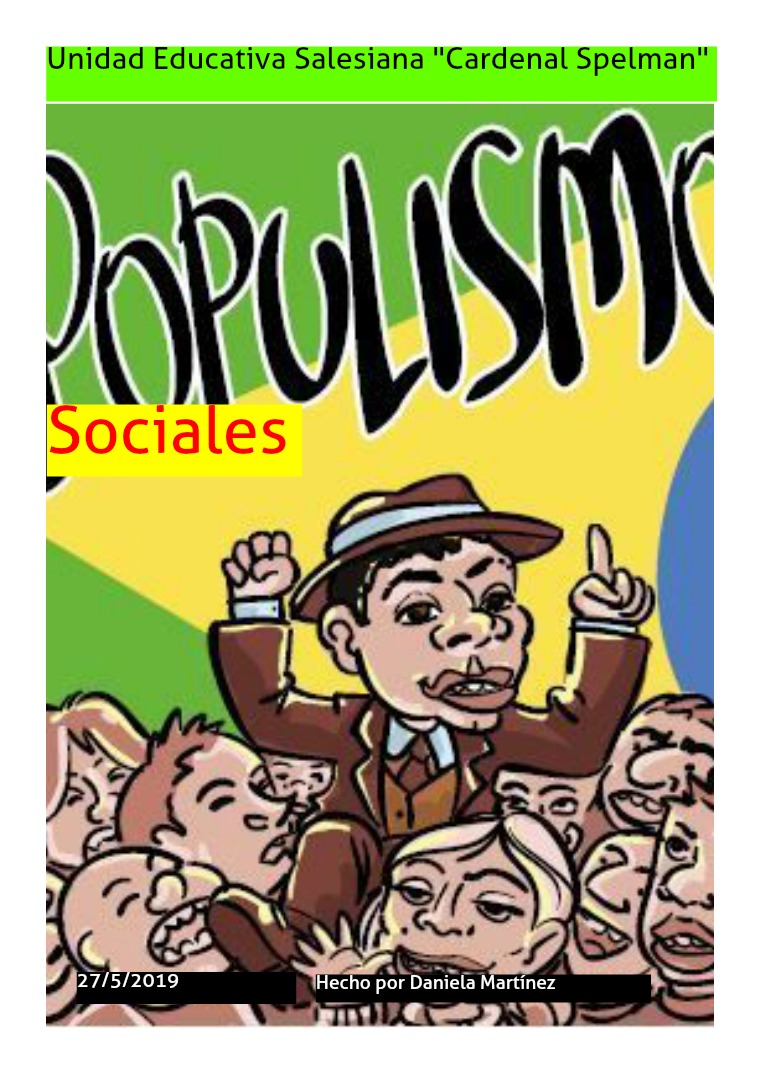 El populismo El populismo