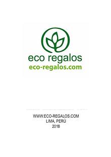 Catálogo Merch Ecológico Germinable 2019
