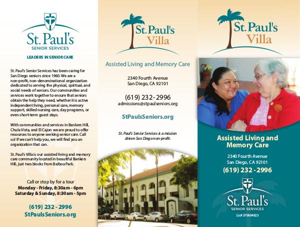 St. Paul's Senior Services St. Paul’s Villa