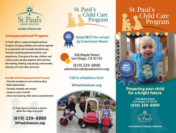 St. Paul’s Child Care Program