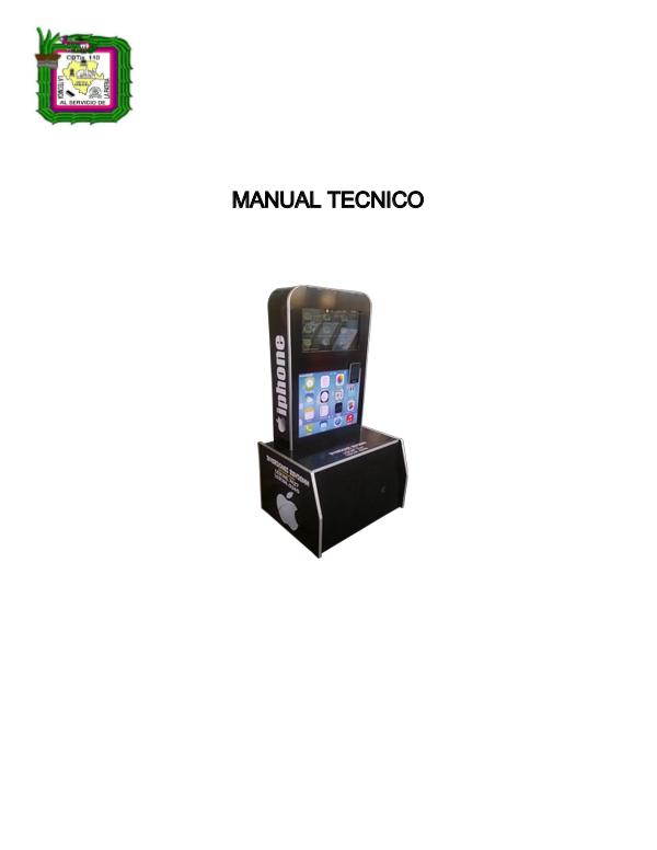 Manual Tecnico MANUAL TECNICO TERMINADOOO