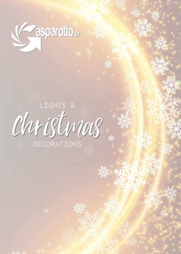 Gasparotto Catalogo 2019 Lights and Christmas Decoration