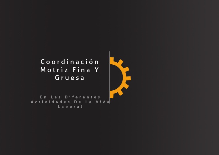 Coordinación Motriz Fina Y Gruesa Mayo 2019