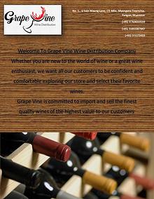 Grape Vine Wine Distribution