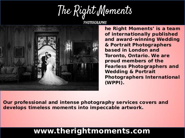 Wedding photography Engagement photography Ontario