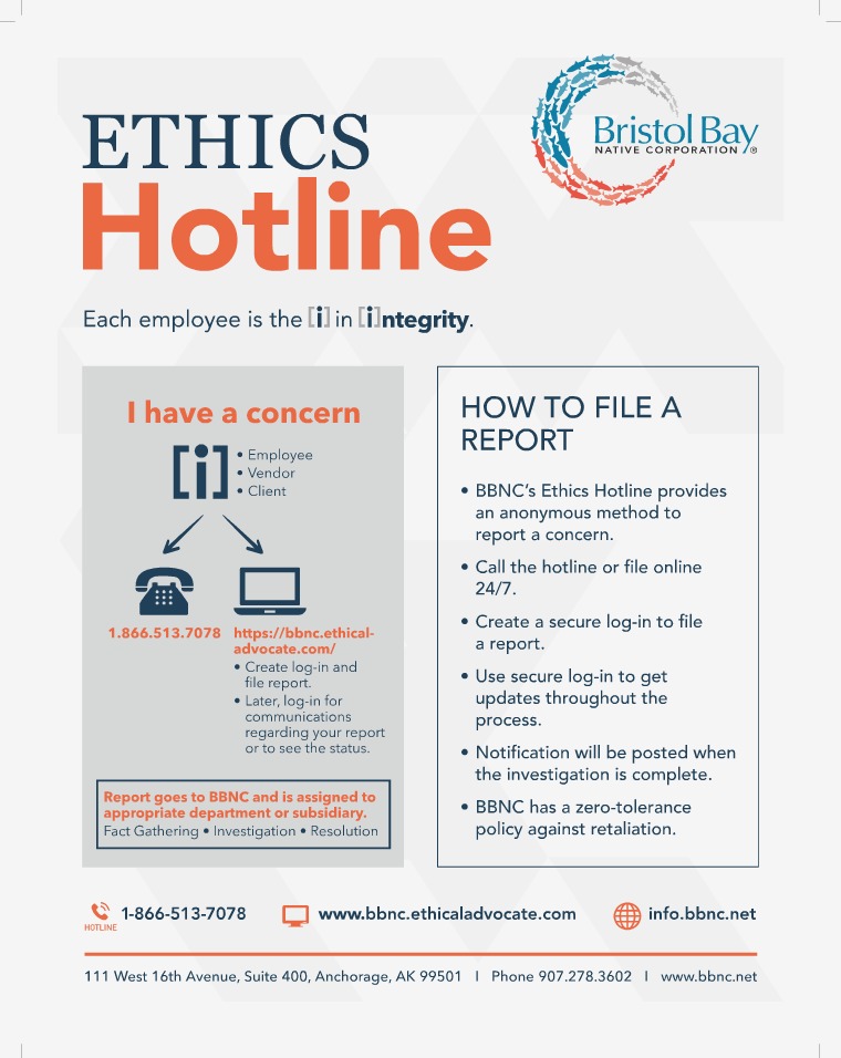 Ethical Advocate Brochure BBNC Legal Ethics Reporting Poster 11x14_9