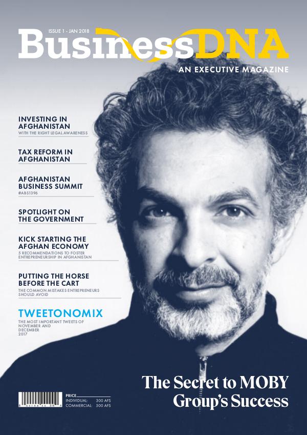BusinessDNA - Magazine Issue 1 - FEB 2018