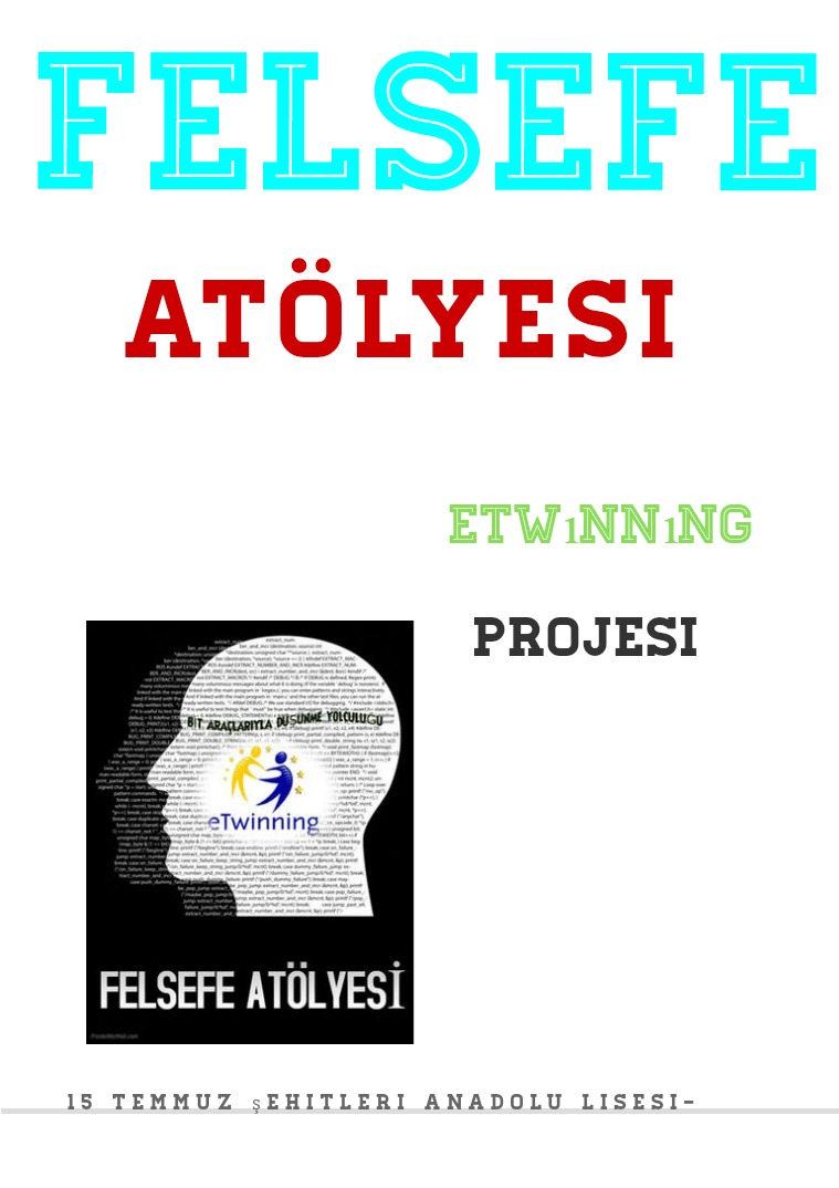 My first Publication felsefe atölyesi-15 temmuz şehitleri Anadolu Lises