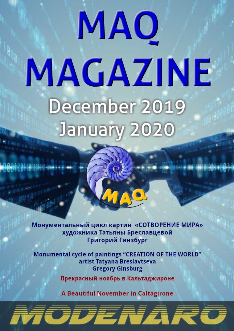 The magazine MAQ December 2019 January 2020