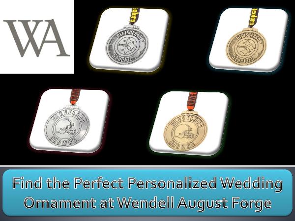 Find the Perfect Personalized Wedding Ornament at Wendell August Forg Find the Perfect Personalized Wedding Ornament at