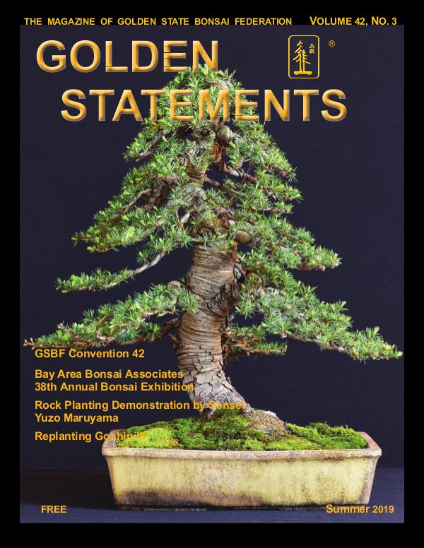 Golden Statements Magazine Summer Issue 2019