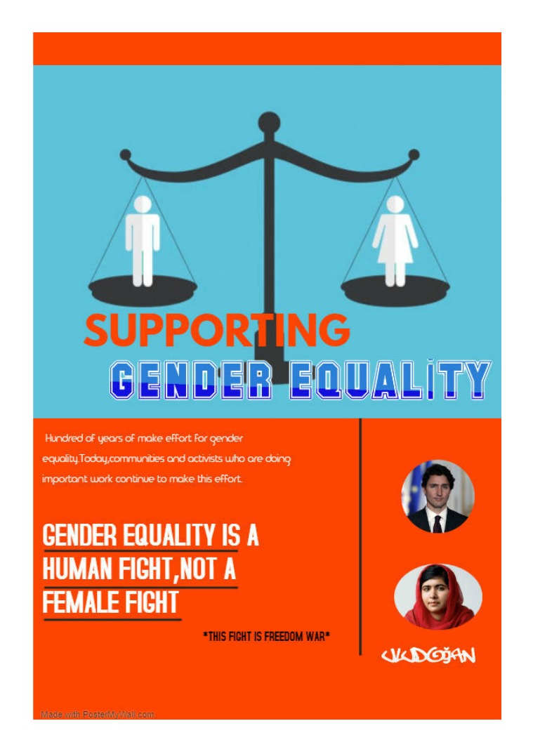 SUPPORTING GENDER EQUALITY SUPPORTING GENDER EQUALITYSUPPORTING