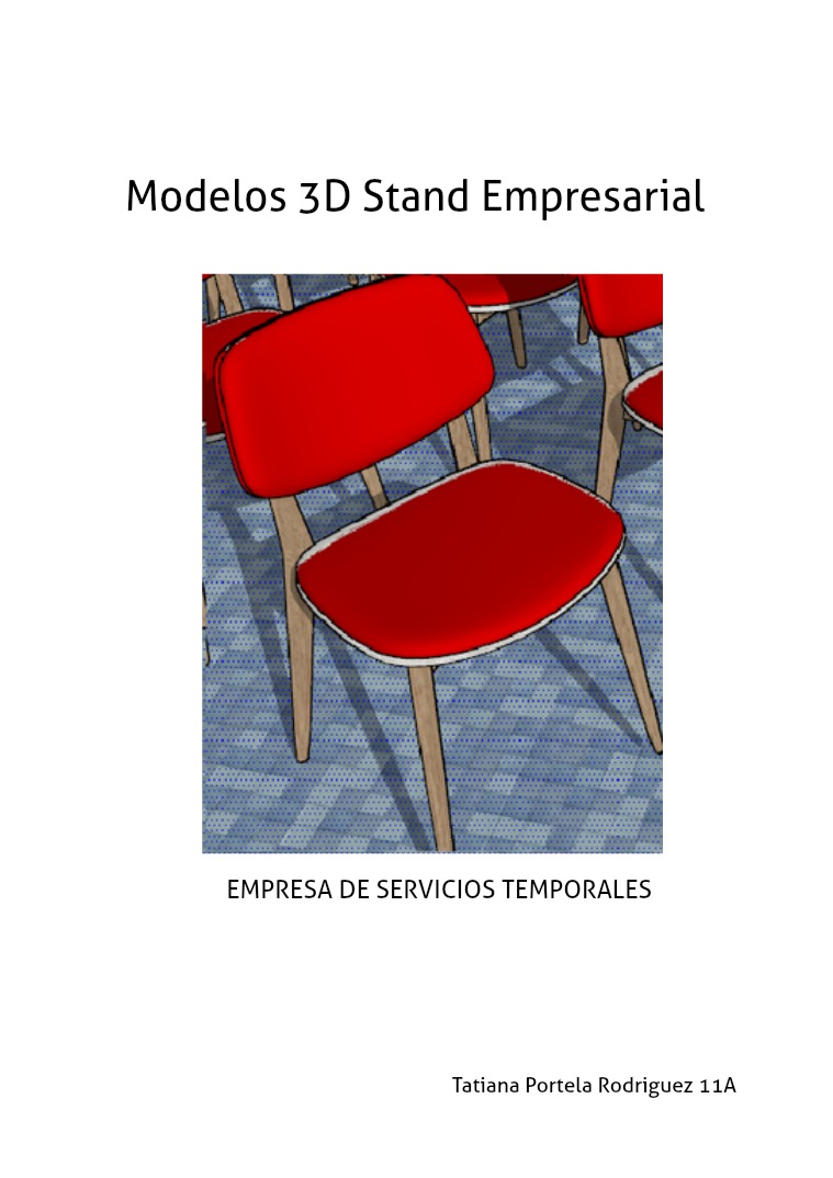 Modelos 3D Para el Stand Empresarial Modelos 3D Stand Empresarial