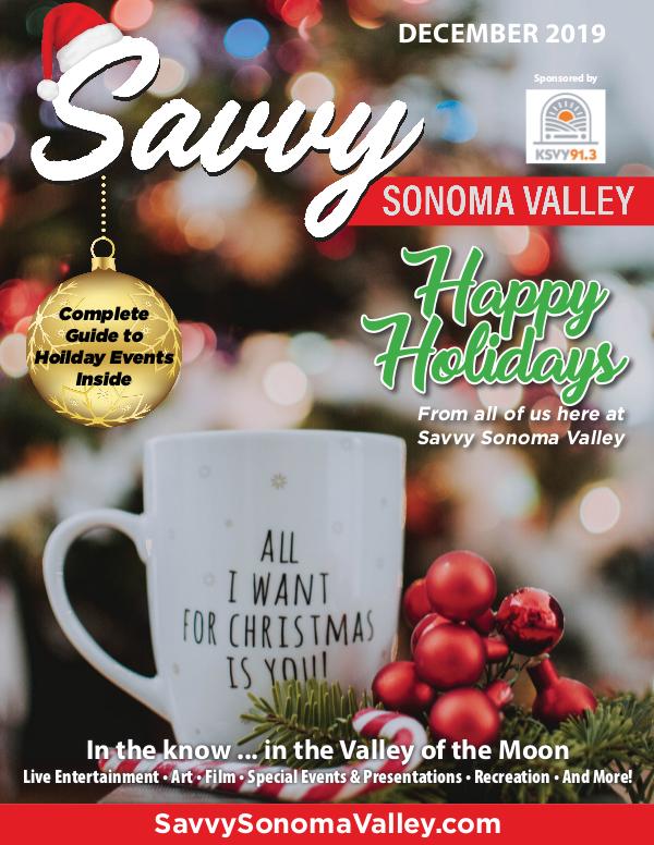 Savvy Sonoma Valley December 2019